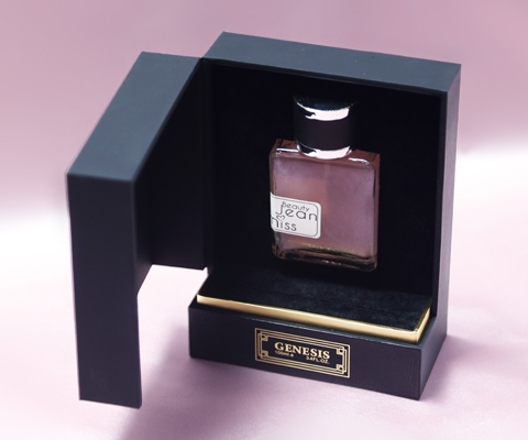 Custom Empty Perfume Boxes Gift Package Black Luxury Handmade Body Mist Bottle Box